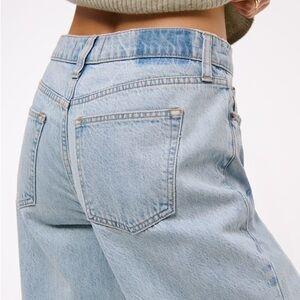 Abercrombie low rise ultra loose jean Short